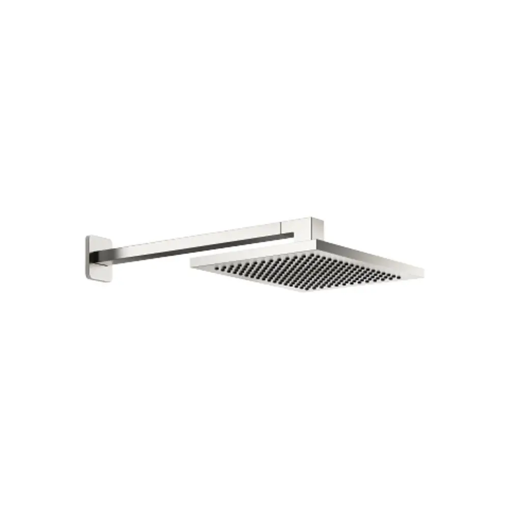 DORNBRACHT Regenbrause mit Wandanbindung LULU 28786710 300 x 240 mm Platin gebürstet, 28786710-06 Galeriebild 1